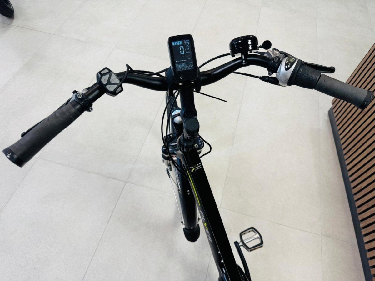 Flyer Elektrische fiets - Middenmotor - Lage Instap Dames, Fietsen en Brommers, Elektrische fietsen, Gebruikt, -, -, Minder dan 47 cm