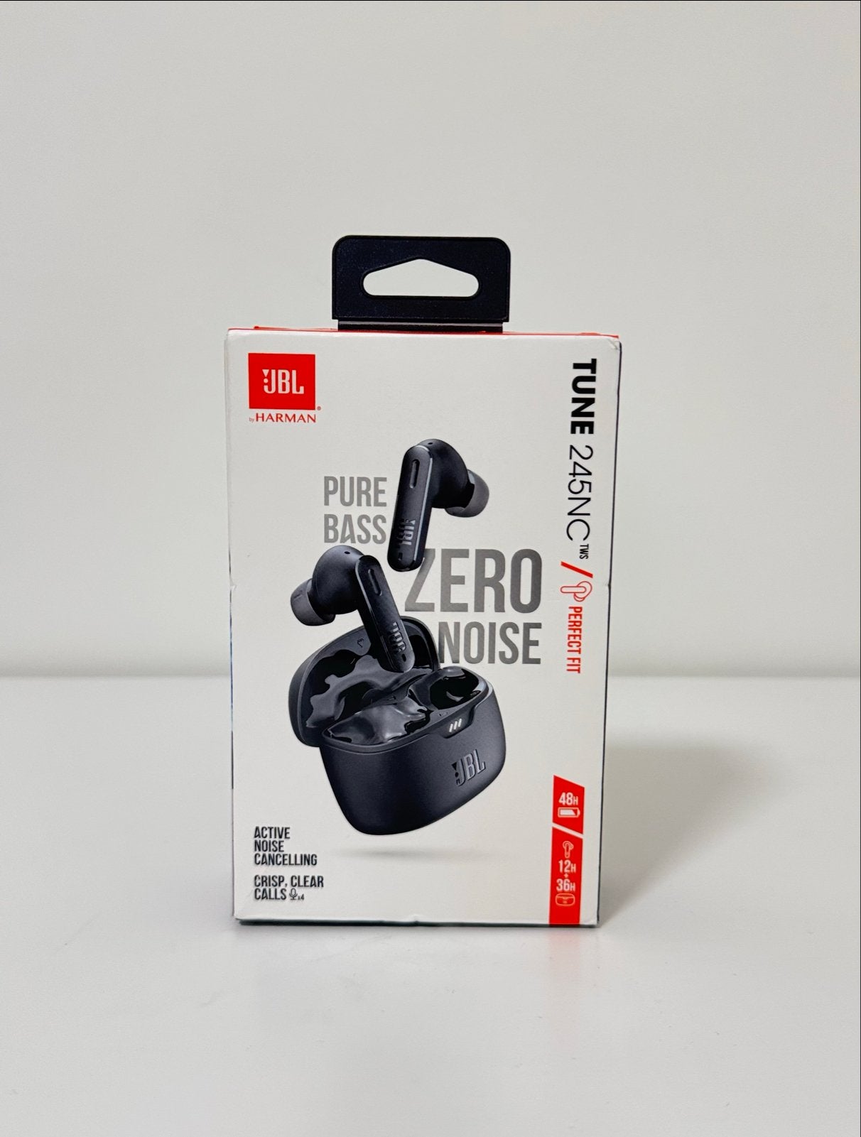 JBL Tune 245NC TWS Draadloze In-ear Koptelefoon Zwart, Ophalen, In-ear, JBL, Bluetooth