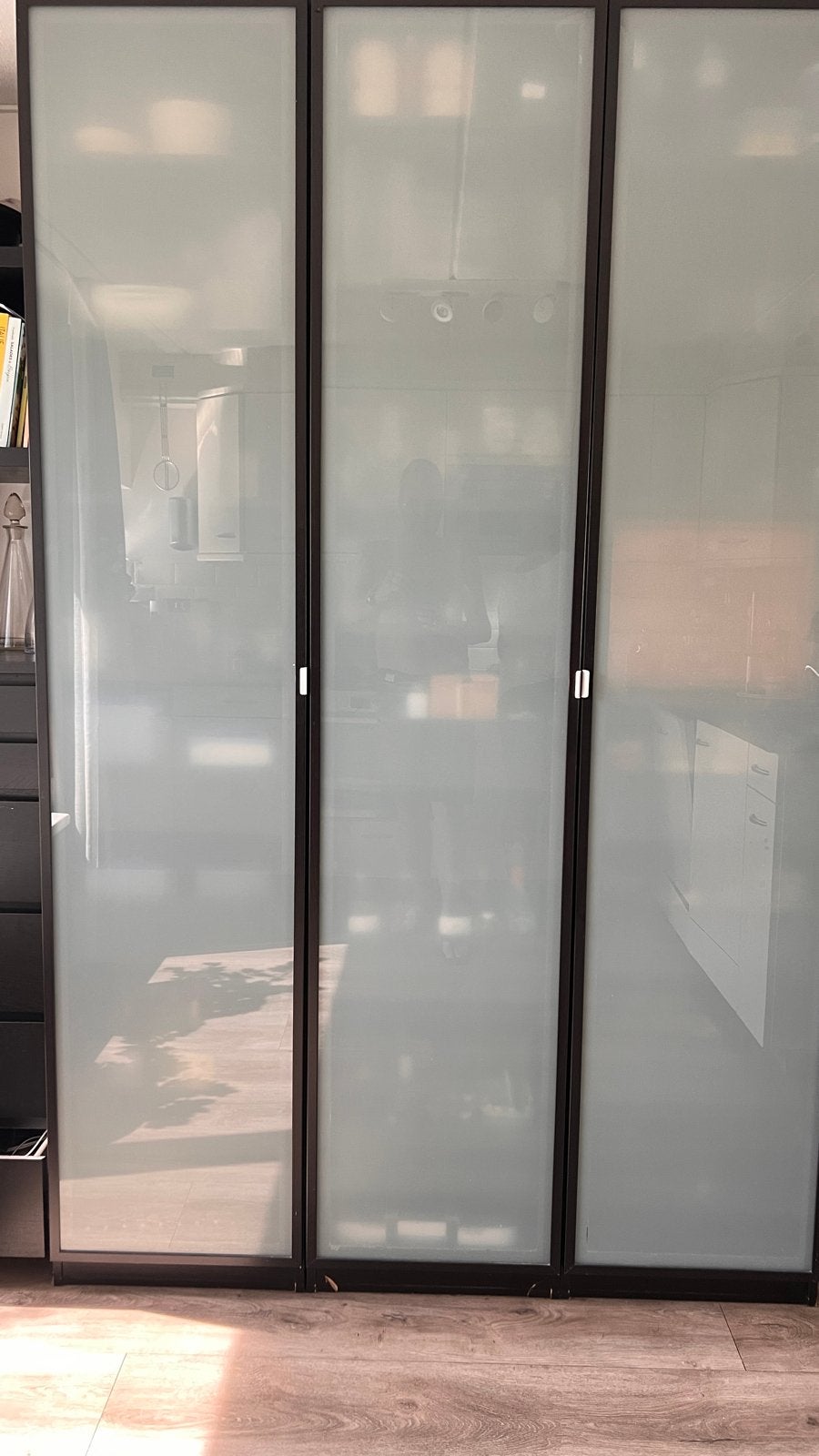 Ikea Pax kast hoog met veel planken, Ophalen, Gebruikt, 100 tot 150 cm, 200 cm of meer