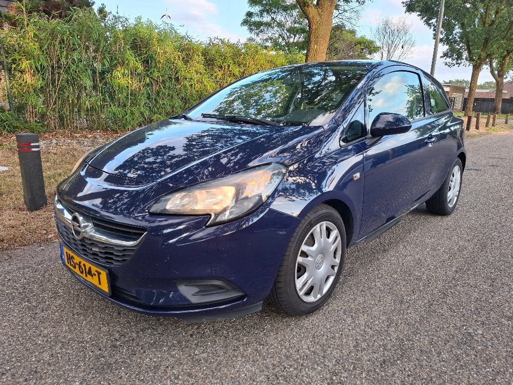 Opel Corsa 1.4 66KW/90PK 3D Automaat 2016 Airco, Stof, 40 €/maand, 1398 cc, Adaptive Cruise Control