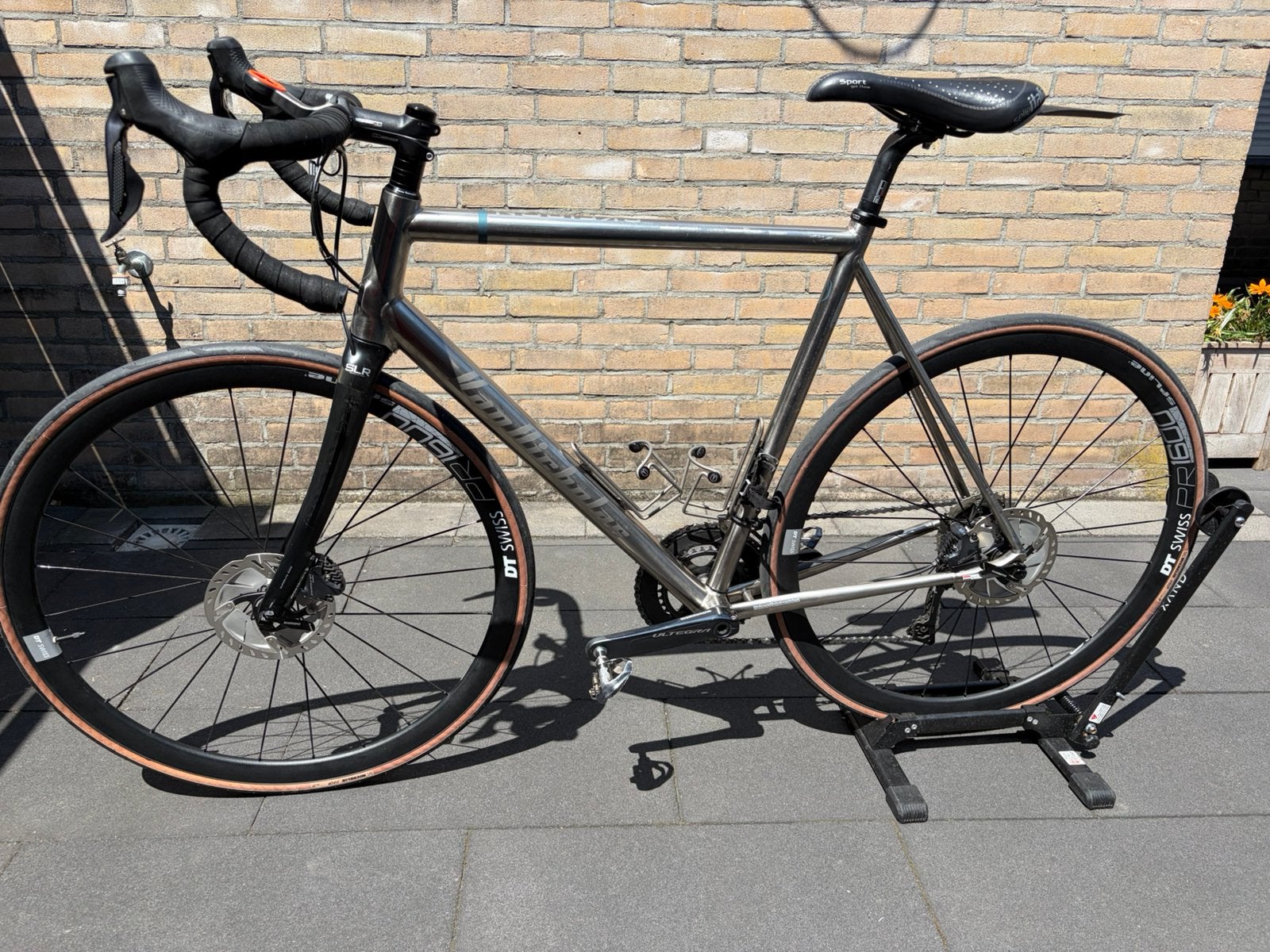 Titanium  racefiets, Fietsen en Brommers, Fietsen | Racefietsen, Ophalen of Verzenden, Zo goed als nieuw, Meer dan 20 versnellingen