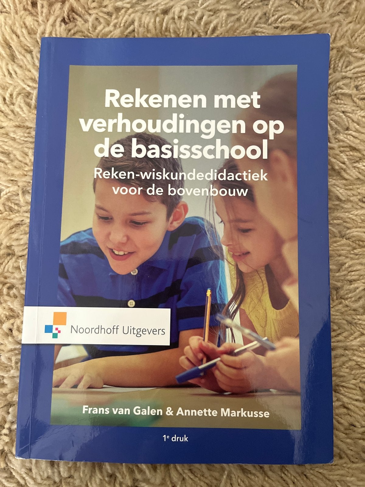 Rekenen met verhoudingen op de basisschool - PABO boek, Boeken, Studieboeken en Cursussen, Ophalen of Verzenden, Beta, Zo goed als nieuw