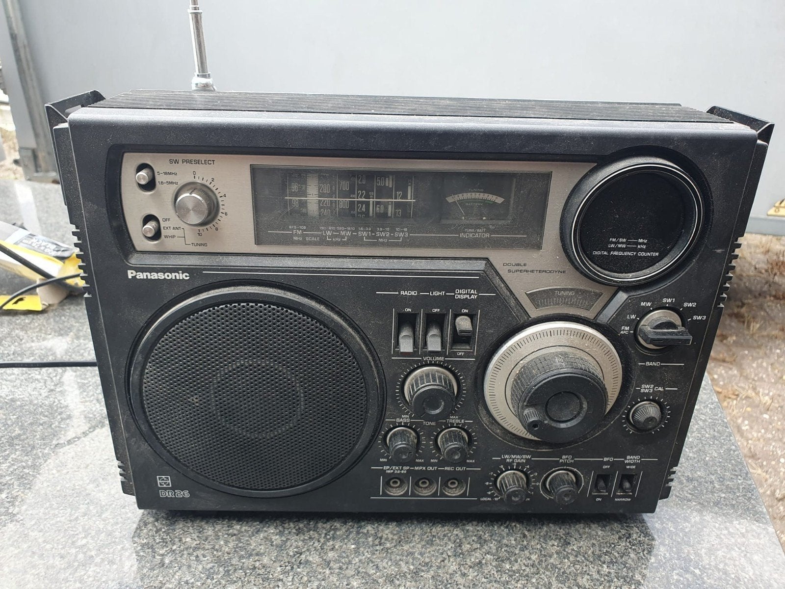 Panasonic RF-2600LBS Wereldontvanger - Vintage Radio, Ophalen of Verzenden, Gebruikt, Wereldontvanger