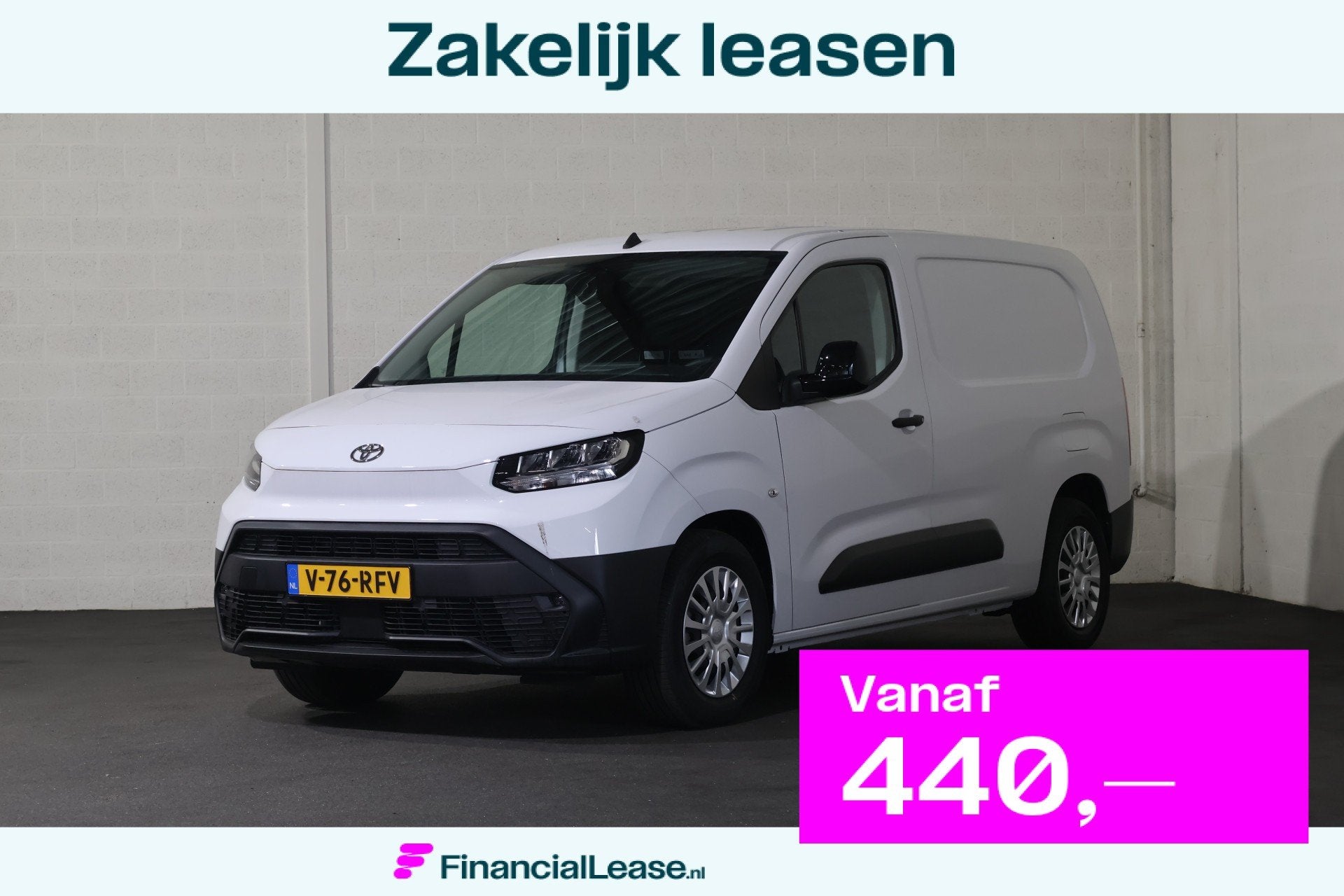 Toyota ProAce CITY Electric L2 50 kWh Comfort, Parkeersensor, Gebruikt, 750 kg, Wit