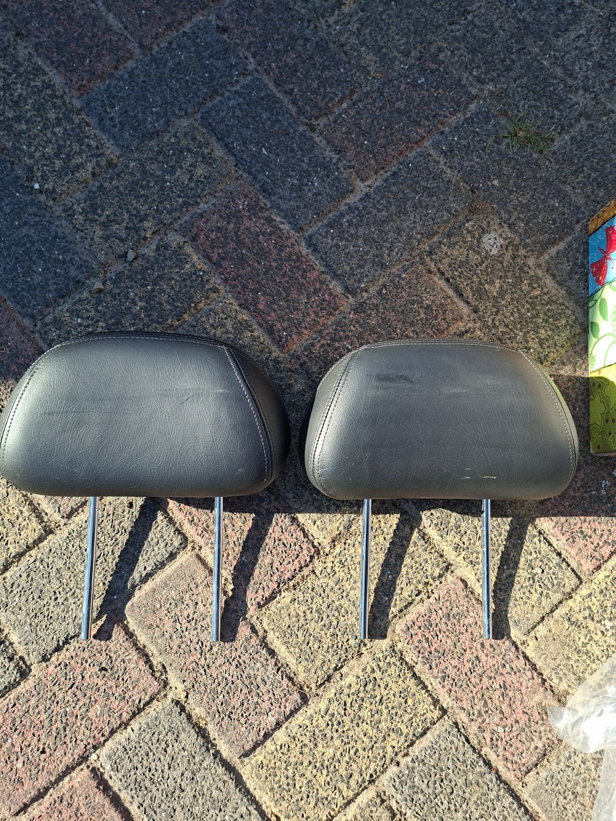 Volvo v40/s40 1996-2004 leren hoofsteunen, Auto-onderdelen, Interieur en Bekleding, Ophalen of Verzenden, Gebruikt, Volvo