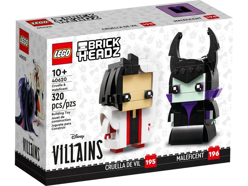 40620 LEGO BrickHeadz: Cruella & Maleficent -Nieuw in doos, BrickHeadz, Lego, Nieuw, Ophalen of Verzenden