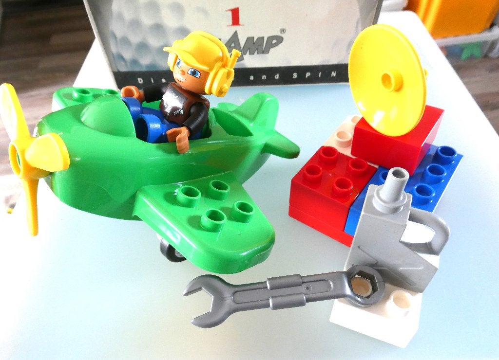 duplo vliegtuigje