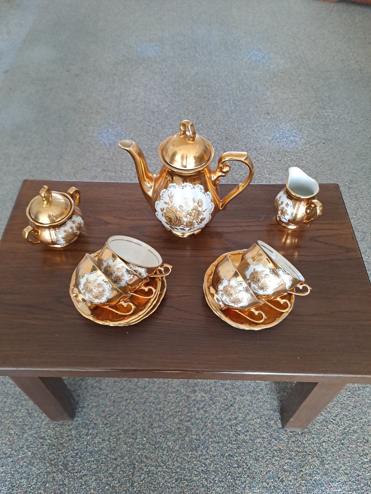 6 persoons koffie servies., Ophalen