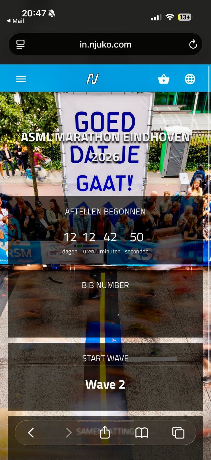 ASML Marathon Eindhoven 2026, Overige typen, Nieuw, Hardlopen, Ophalen