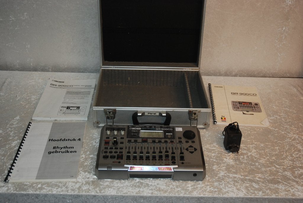 Boss BR900CD digital recording studio manual   <26260945>, Muziek en Instrumenten, Gebruikt, Boss, ., .