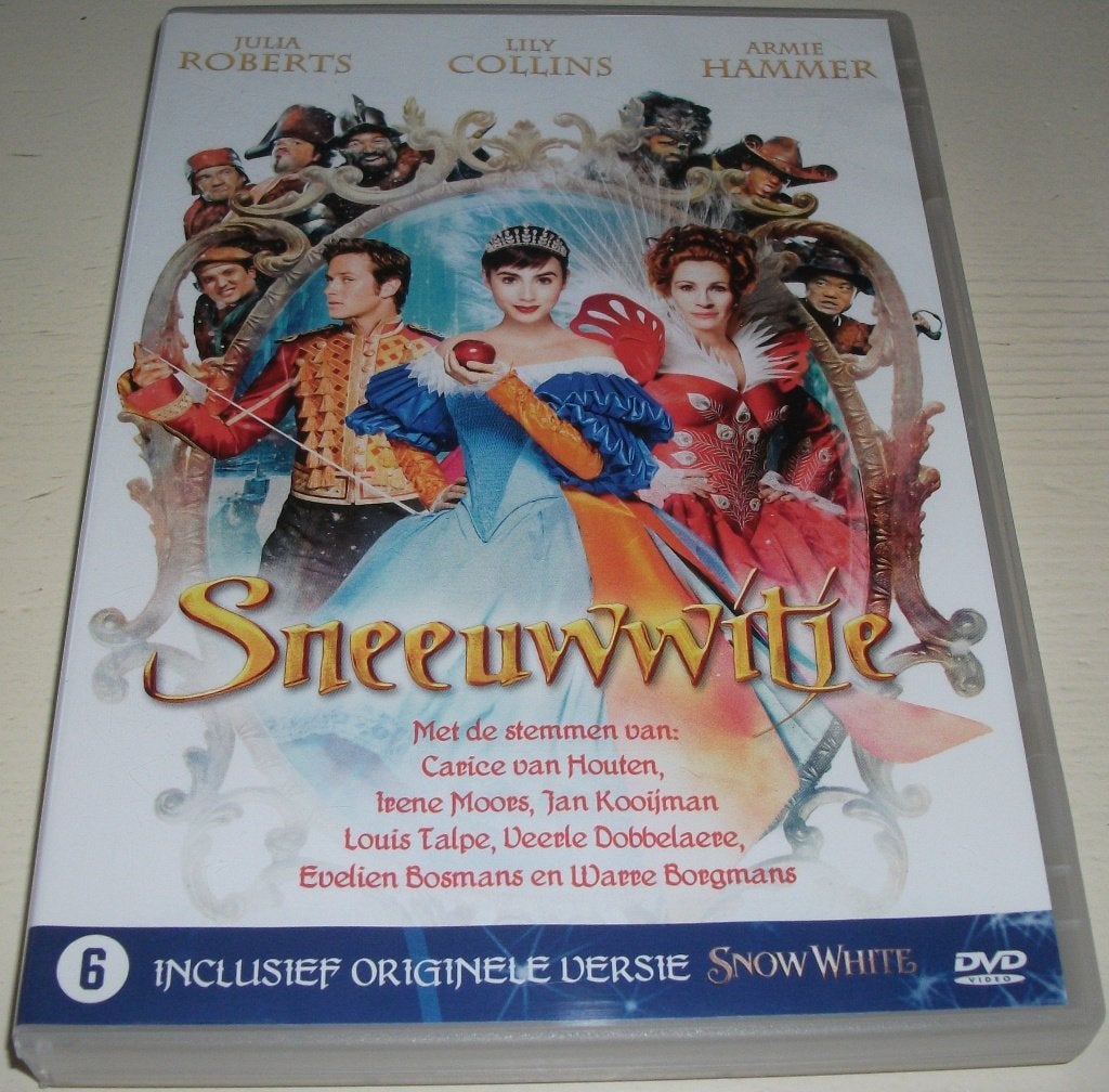 Dvd *** SNEEUWWITJE ***, Nederlands, Ophalen of Verzenden, Zo goed als nieuw, Vanaf 6 jaar