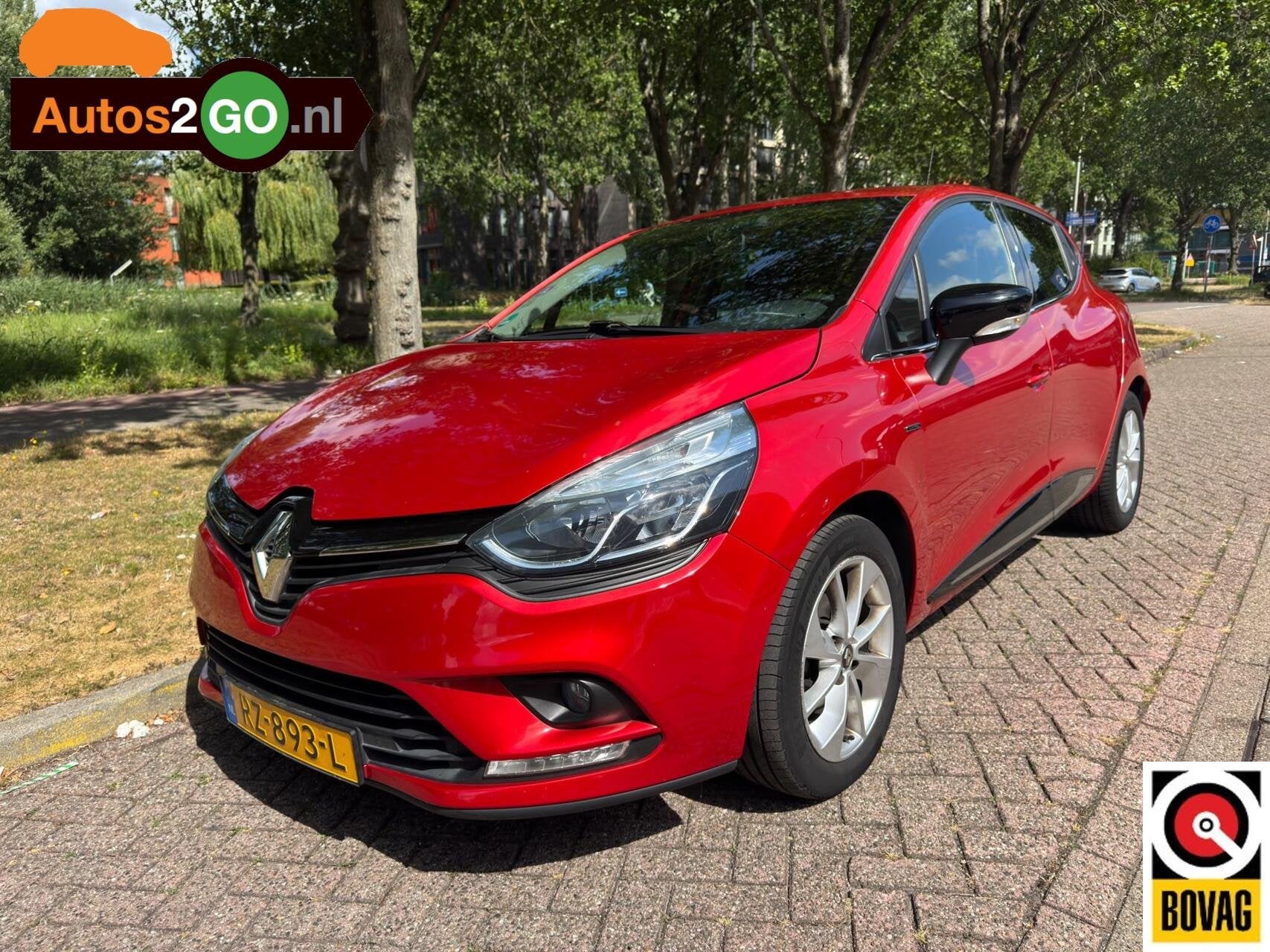 Renault Clio 0.9 TCe Limited, Auto's, Renault, Bedrijf, Te koop, Clio, ABS, Airbags, Airconditioning, Alarm, Bluetooth, Boordcomputer