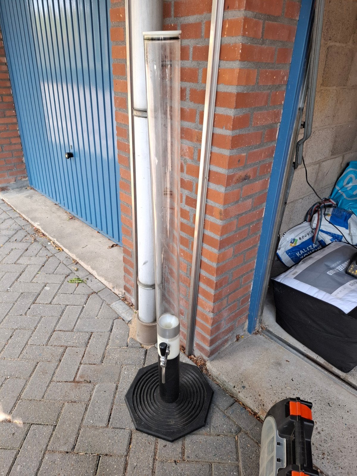 Biertap zuil met tapkraan en voet, Ophalen of Verzenden