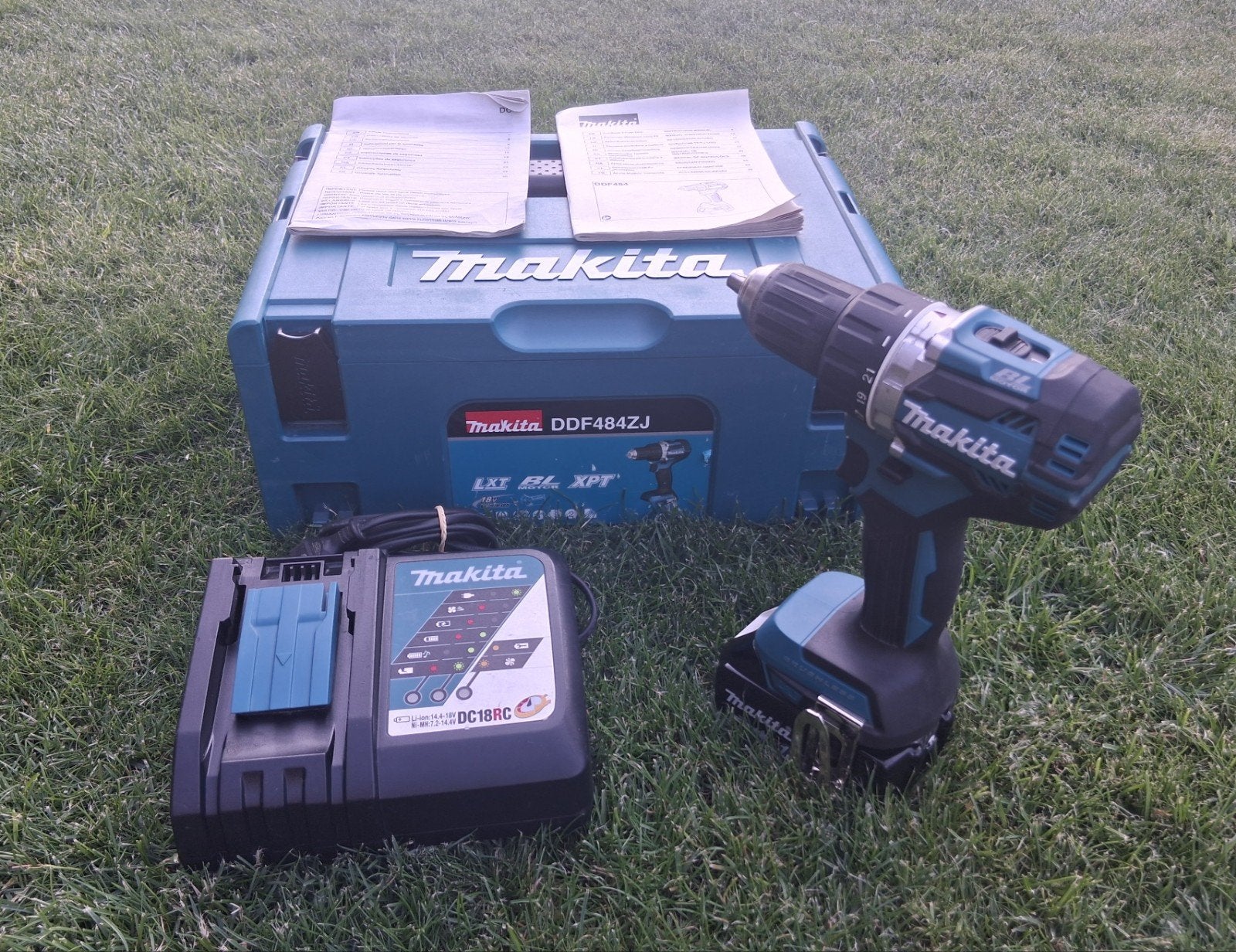 Makita DDF484ZJ Brushless Accuboormachine Set | 18V, Doe-het-zelf en Verbouw, Gereedschap | Boormachines, Ophalen of Verzenden