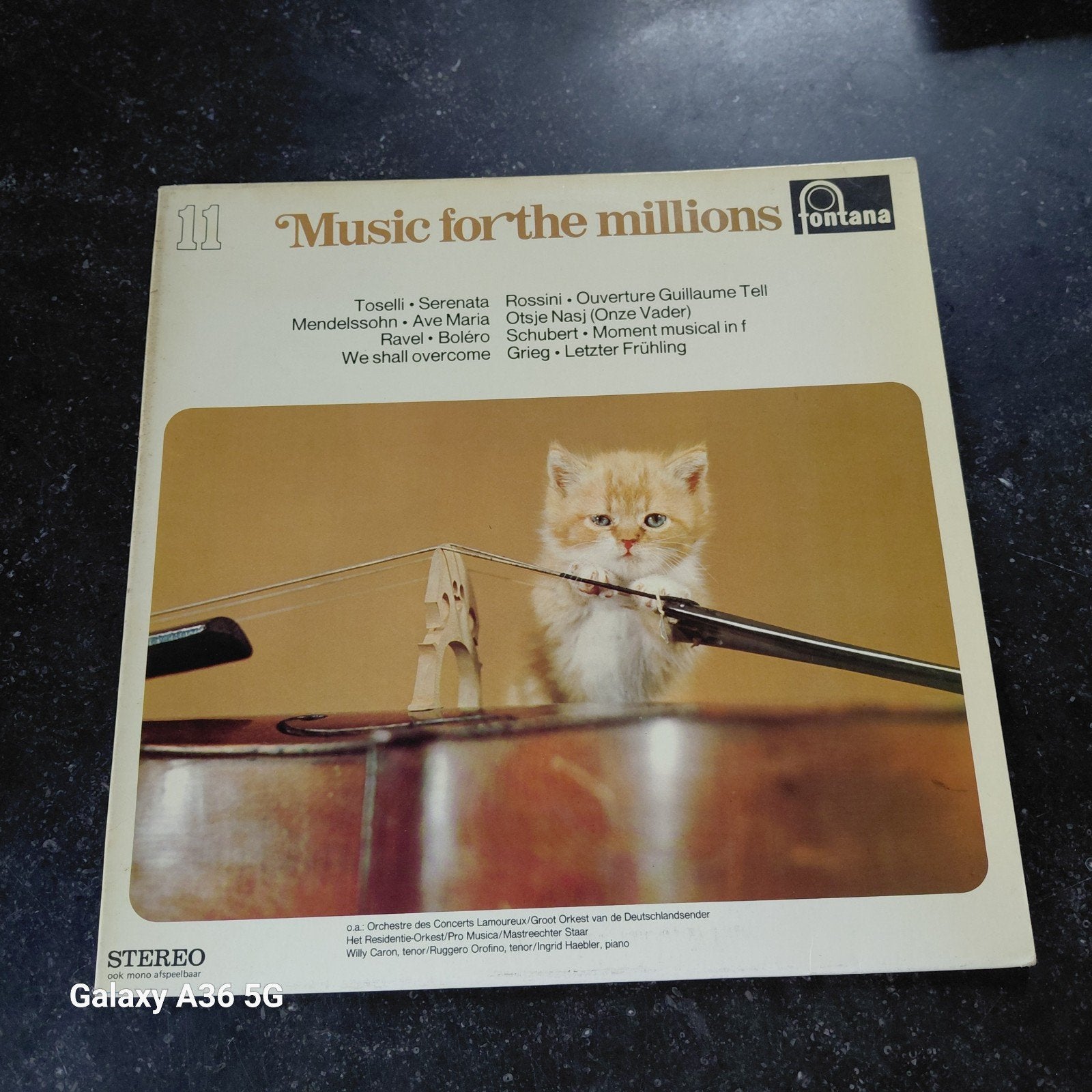 Music for the Millions 11 - Klassieke muziek LP Fontana, Gebruikt, Overige typen, Ophalen of Verzenden, Romantiek