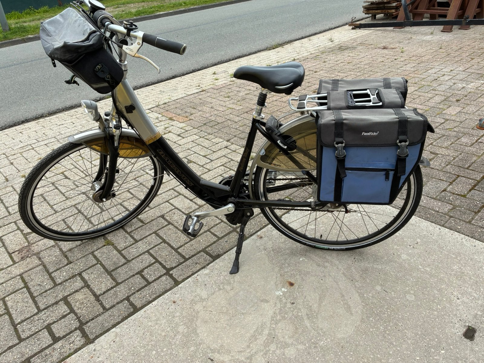 Dames fiets .elektrische., Ophalen, Zo goed als nieuw, Overige merken