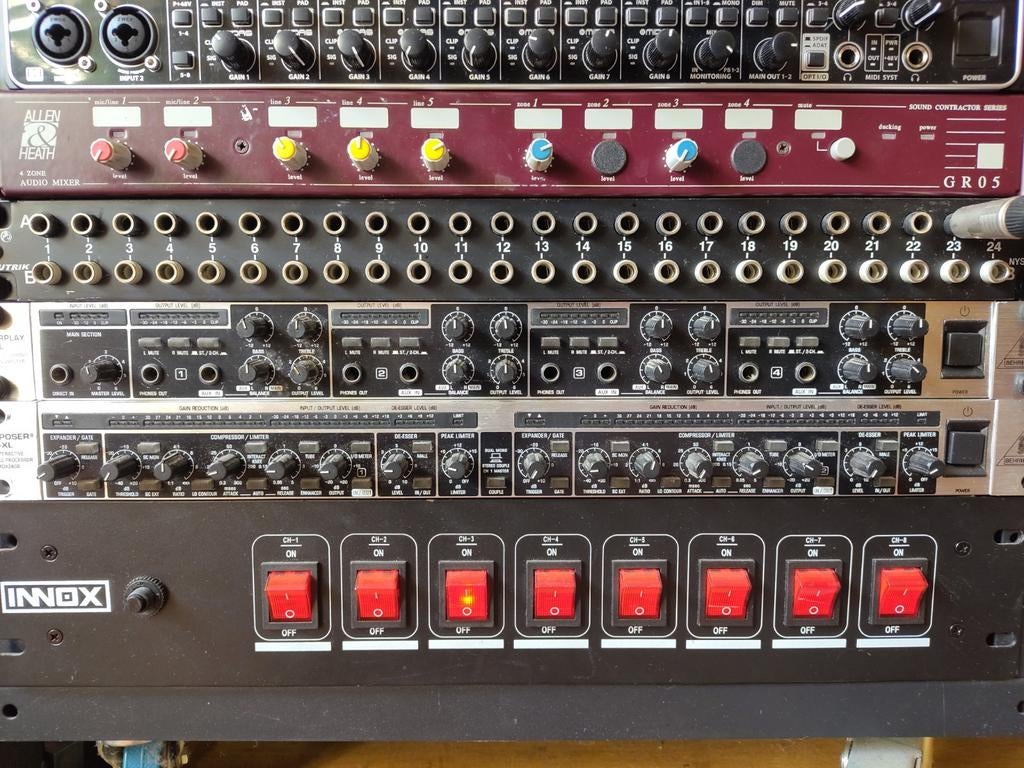 Behringer MDX2600 dynamics composer, Ophalen of Verzenden, Gebruikt, Compressor
