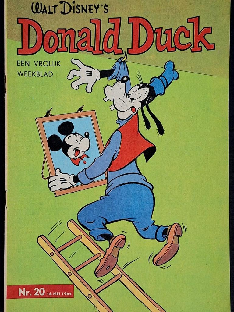 Donald Duck 1964 nr. 20, Boeken, Eén stripboek, Ophalen of Verzenden, Zo goed als nieuw