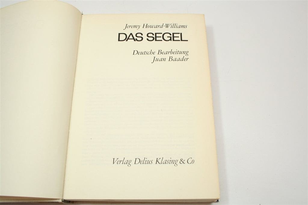 Das Segel — Compleet Handboek Zeilen 1973, Ophalen of Verzenden, Gelezen