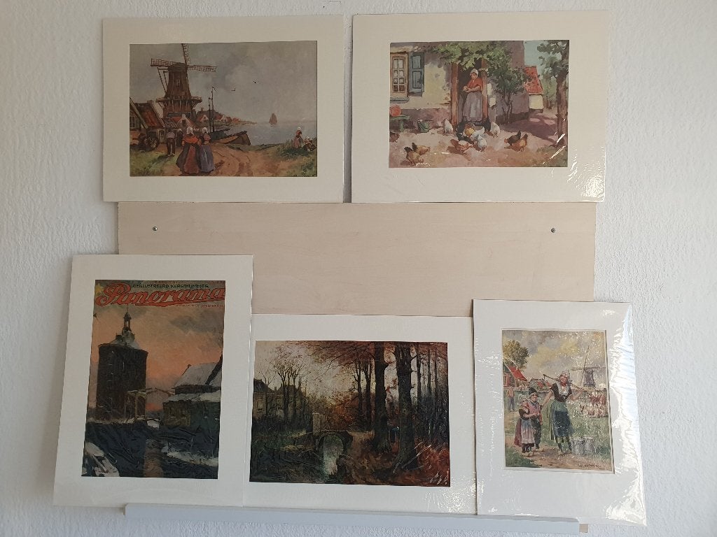 Prenten van oud Nederland, Ophalen of Verzenden, Voor 1940, Gebruikt, Overige onderwerpen