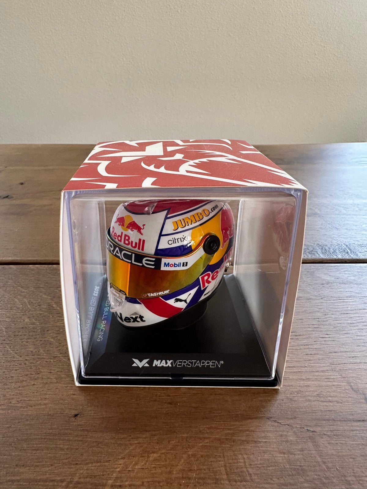 Max Verstappen Helm Schaal 1:4 - Dutch GP 2022, Ophalen of Verzenden, Nieuw, Overige typen