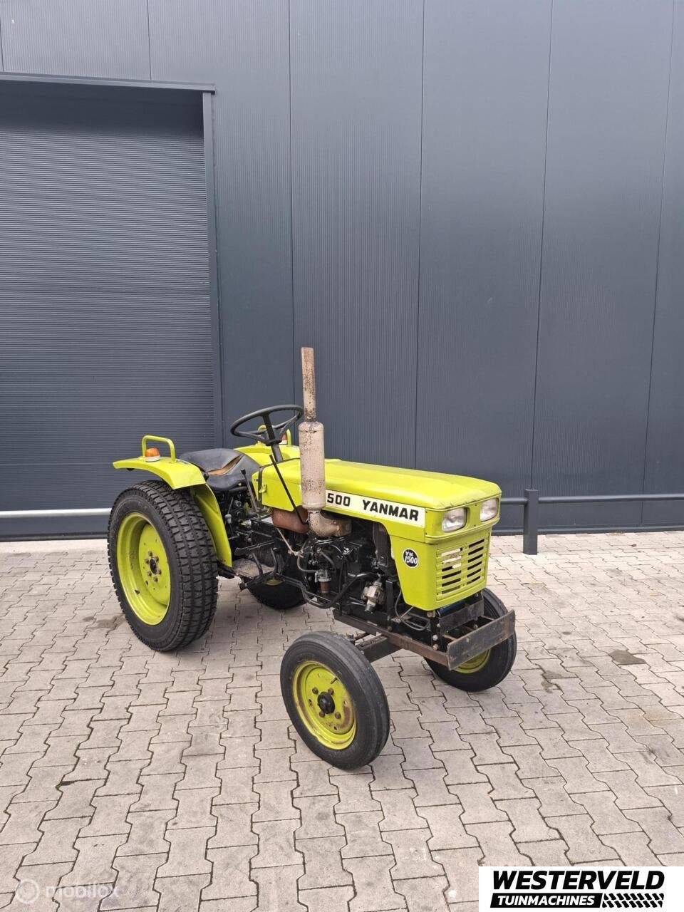 Gebruikte Yanmar YM1500 mini tractor 15 Pk, Overige merken, Info@westerveldtuinmachines.nl, Handelsplein, Yanmar