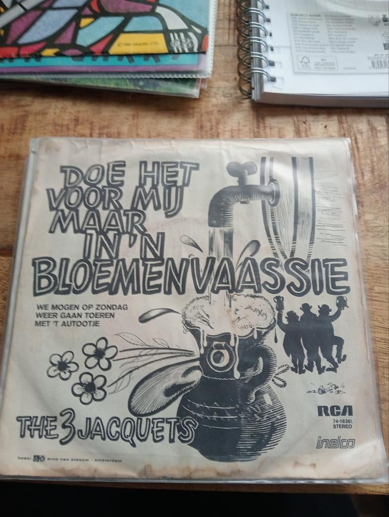 The three Jacquets - doe het voor mij maar in n bloemenvaass, Ophalen of Verzenden, Zo goed als nieuw, Overige formaten, Levenslied of Smartlap