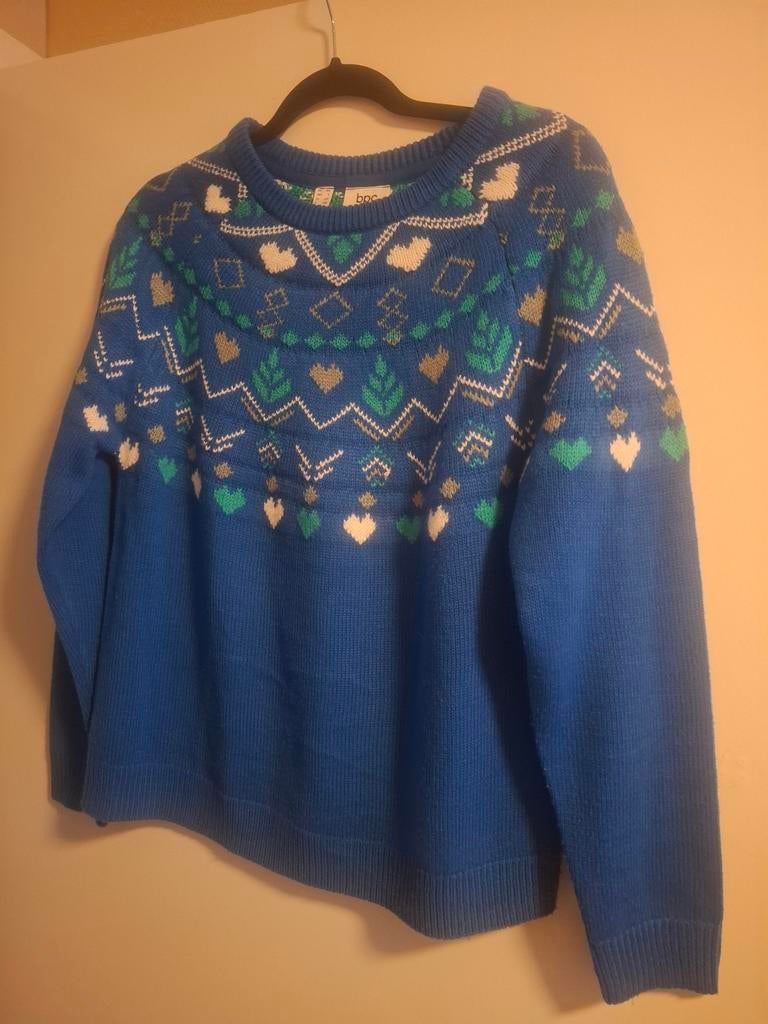 2 dames truien. Maat 40/42., Kleding | Dames, Ophalen of Verzenden, Zo goed als nieuw, Maat 38/40 (M), Blauw