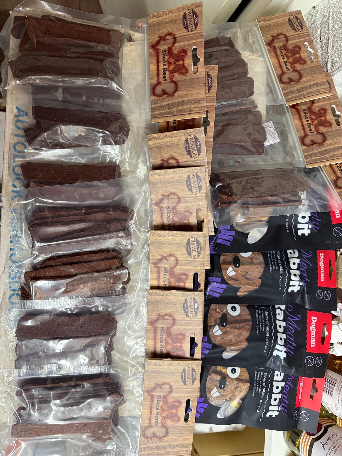 14 zakjes hondensnacks nieuw, Ophalen of Verzenden, Hond