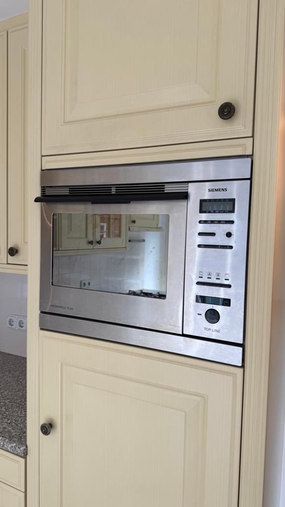 Siemens Inbouw Combi-oven Magnetron - RVS, Witgoed en Apparatuur, Ovens, Ophalen, 45 tot 50 cm, Gebruikt, Hete lucht