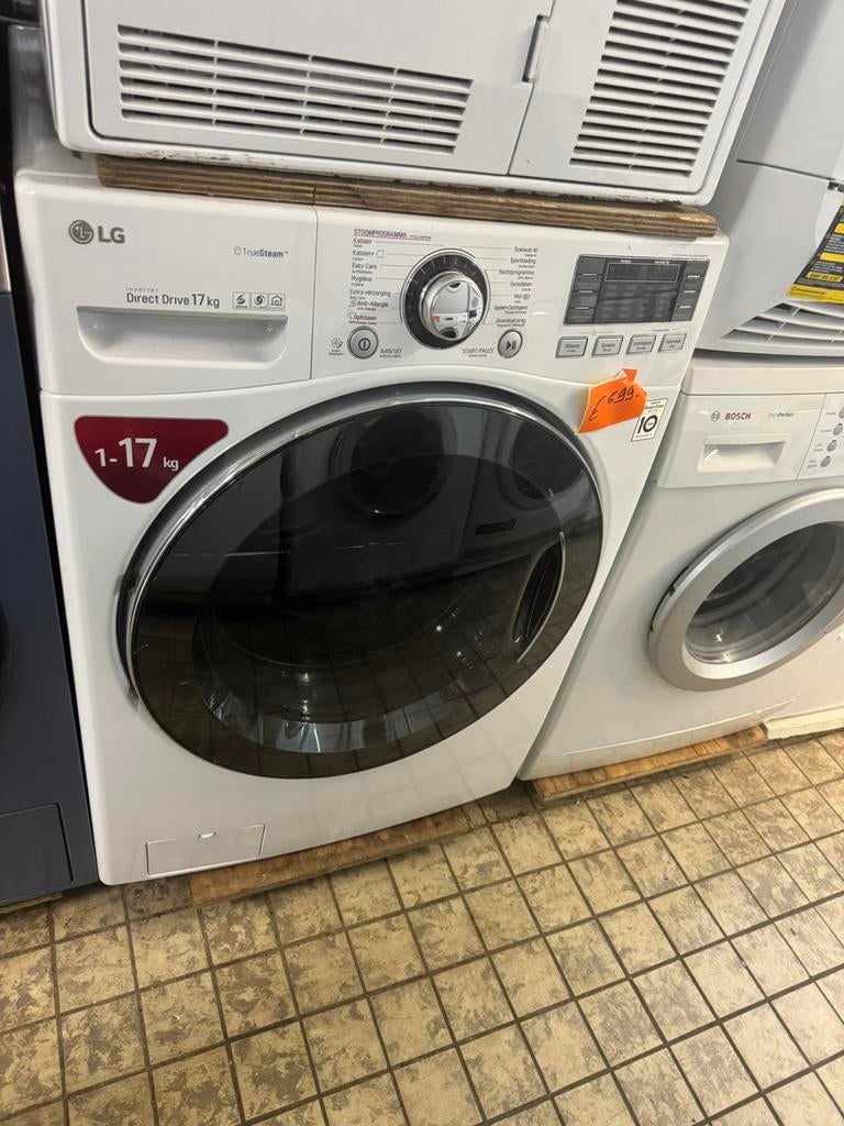 LG wasmachine 17 kg, Ophalen of Verzenden, Gebruikt