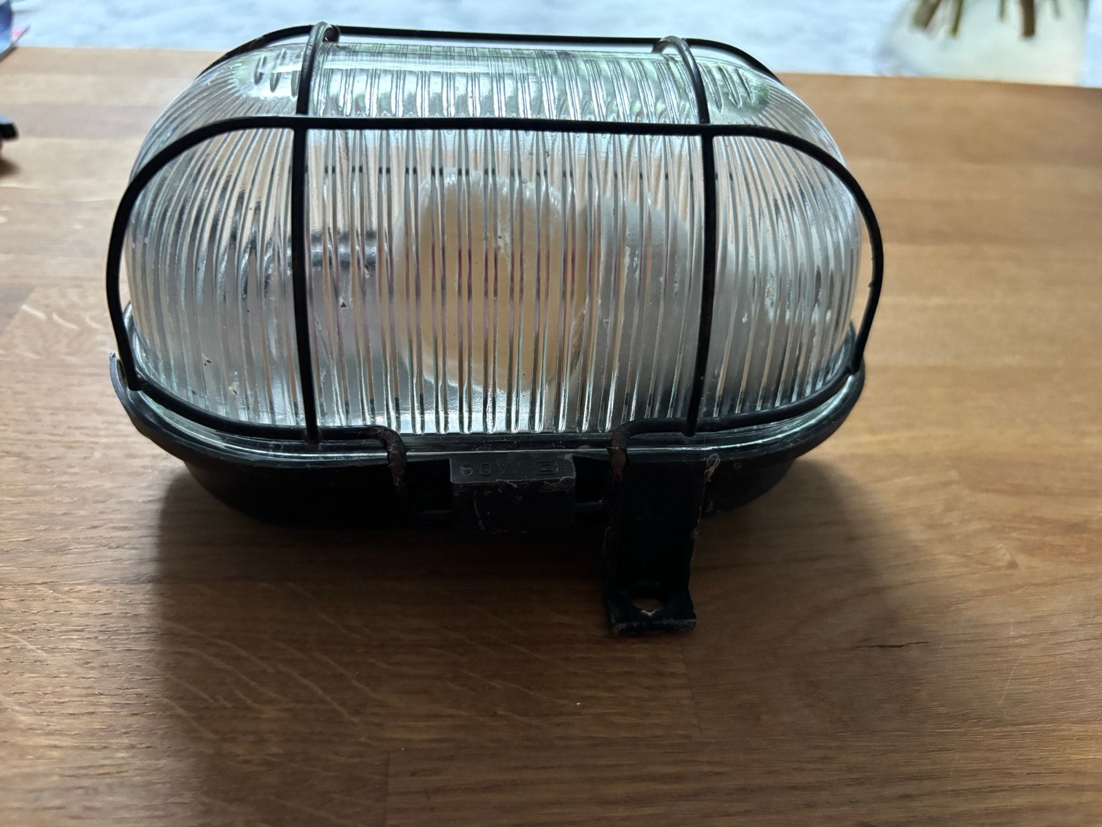 Robuuste Industriële Wandlamp - Ovaal Design, Ophalen of Verzenden