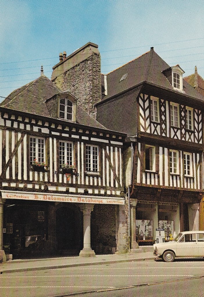Frankrijk, Dol de Bretagne met DAF 600 , Daffodil, Ophalen of Verzenden, 1960 tot 1980, Ongelopen, Frankrijk