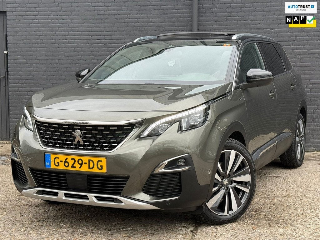 Peugeot 5008 1.2 PureTech Blue Lease GT-Line PANO | NAVI | C, Auto's, Voorwielaandrijving, Gebruikt, 1199 cc, 1270 kg