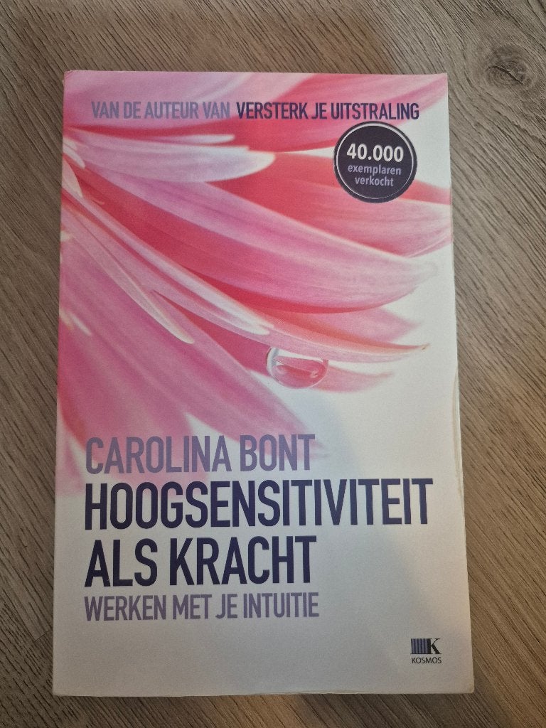 Carolina Bont - Hoogsensitiviteit als kracht, Gelezen, Spiritualiteit algemeen, Carolina Bont, Overige typen