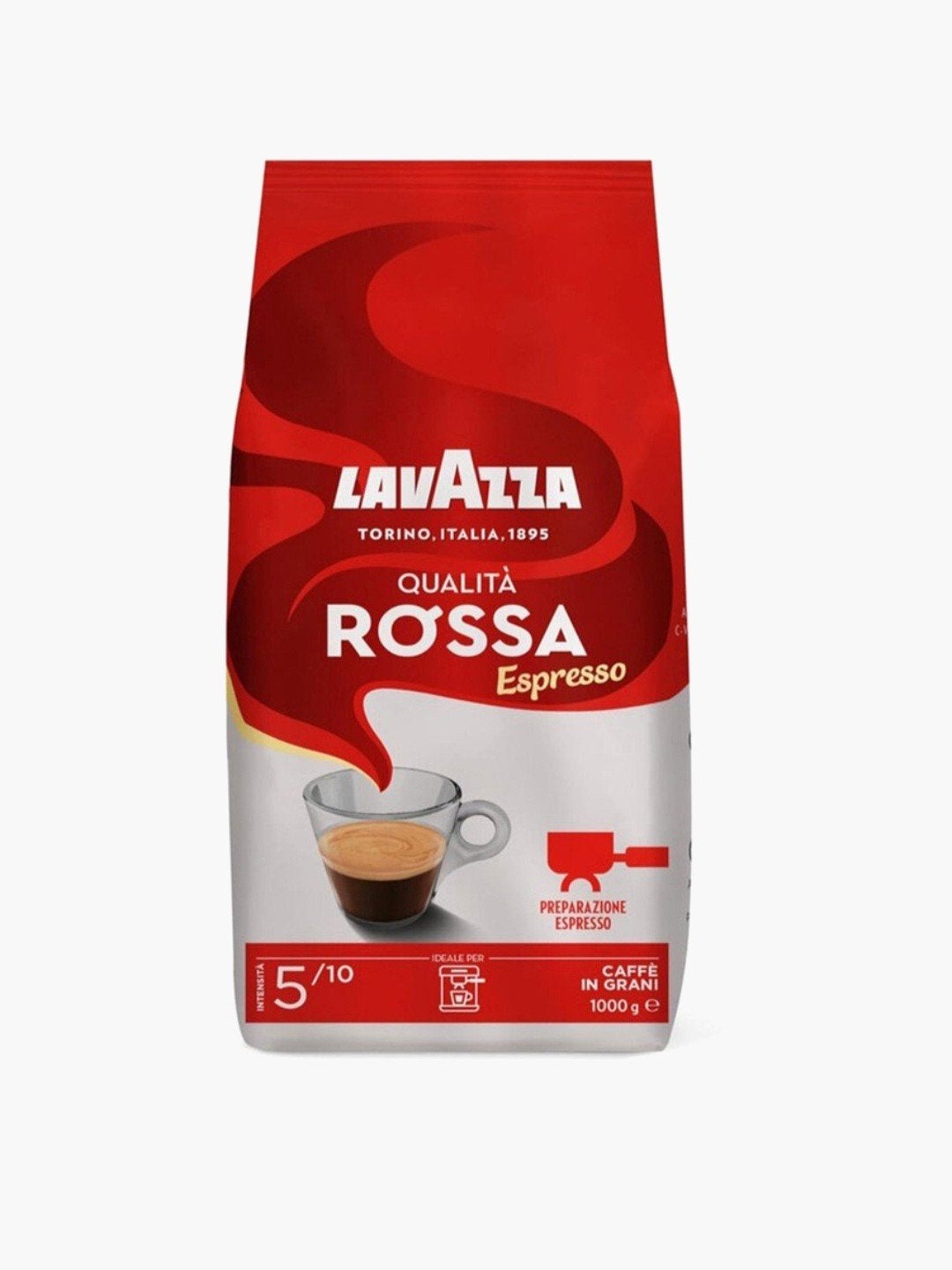 Lavazza Qualità Rosso Koffiebonen 1kg Intensiteit 5/10, Koffiemachine, Nieuw, Koffiebonen, Ophalen of Verzenden