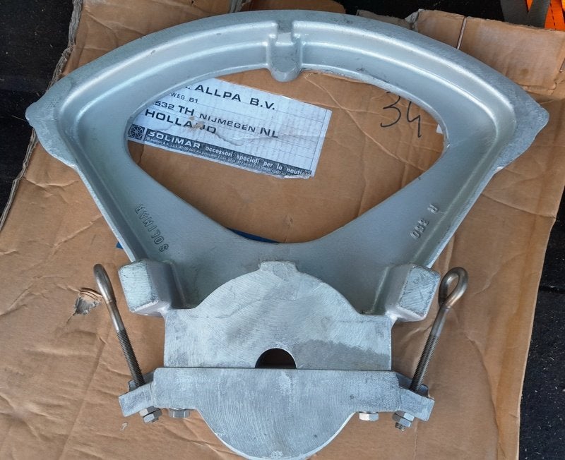 Solimar 350 mm Roer quadrant roerkwadrant nieuw, Ophalen of Verzenden, Nieuw, Motor en Techniek, Zeilboot of Motorboot