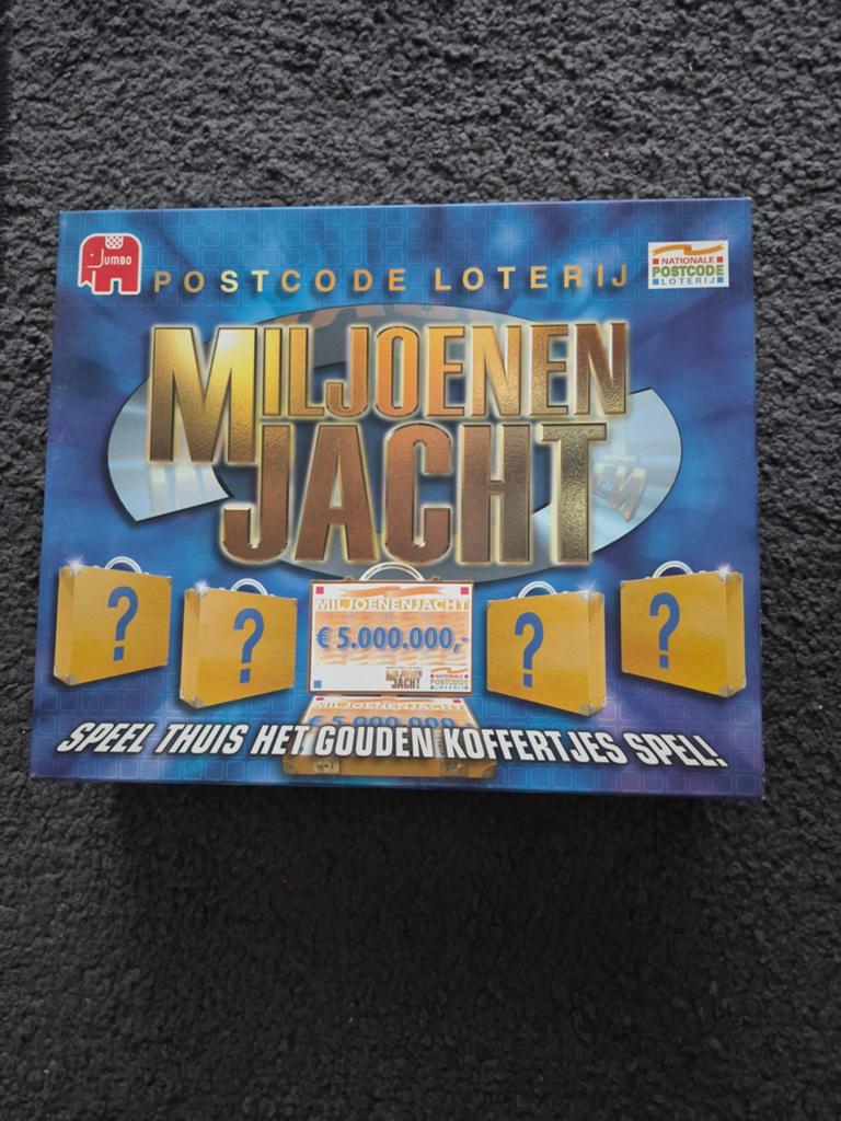 Postcode Loterij Miljoenenjacht Bordspel Jumbo, Vijf spelers of meer, Ophalen, Gebruikt, Jumbo
