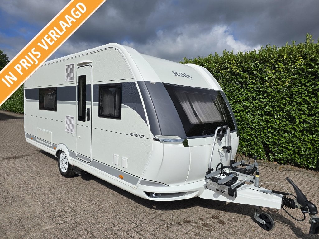 Hobby Excellent 495 WFB Mover Voortent Fietsendrager, Fietsenrek, Hobby, Bedrijf, Treinzit