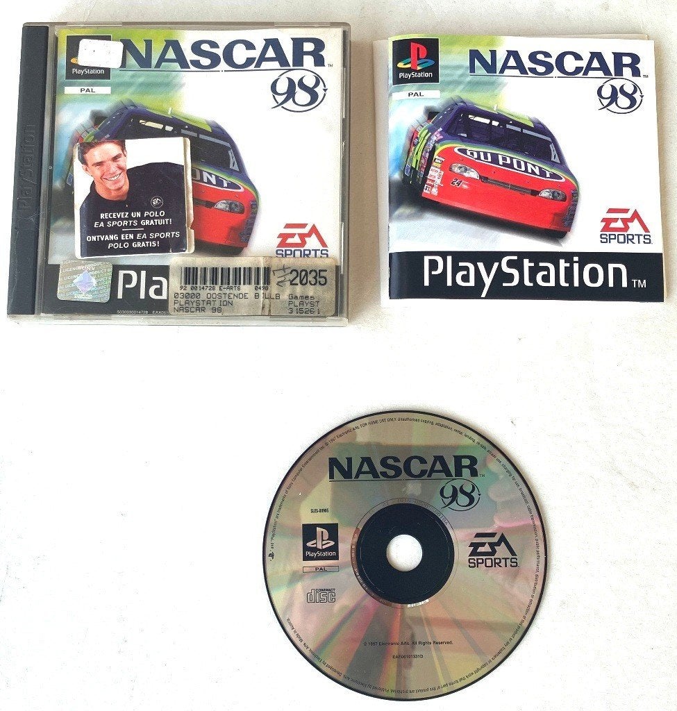 Nascar 98 (Playstation 1)., Gebruikt, 1 speler, Ophalen of Verzenden, Vanaf 3 jaar