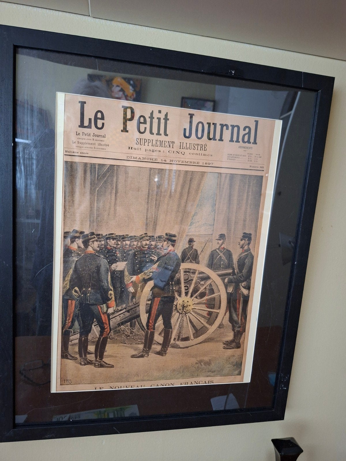 Set oude voorkant krant67'Le Petit Journal' uit 1897, Ophalen of Verzenden, Overige typen