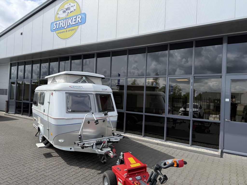 Eriba Touring Triton 430 GT Bed + Zit 730KG Leeg + Bovag2025, Schokbreker, Bedrijf, Treinzit, Tot en met 3