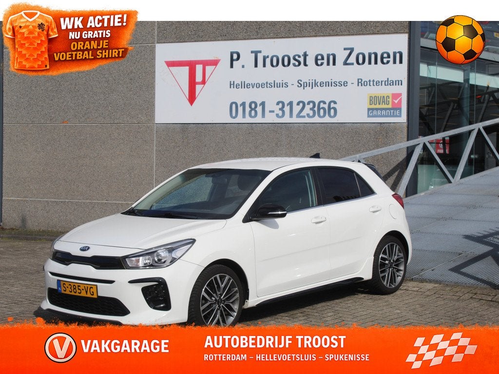 Kia Rio 1.0 TGDI GT-Line Edition Achteruitrijcamera/Cruise c, Auto's, Kia, Voorwielaandrijving, 12 maanden, Gebruikt, Bedrijf