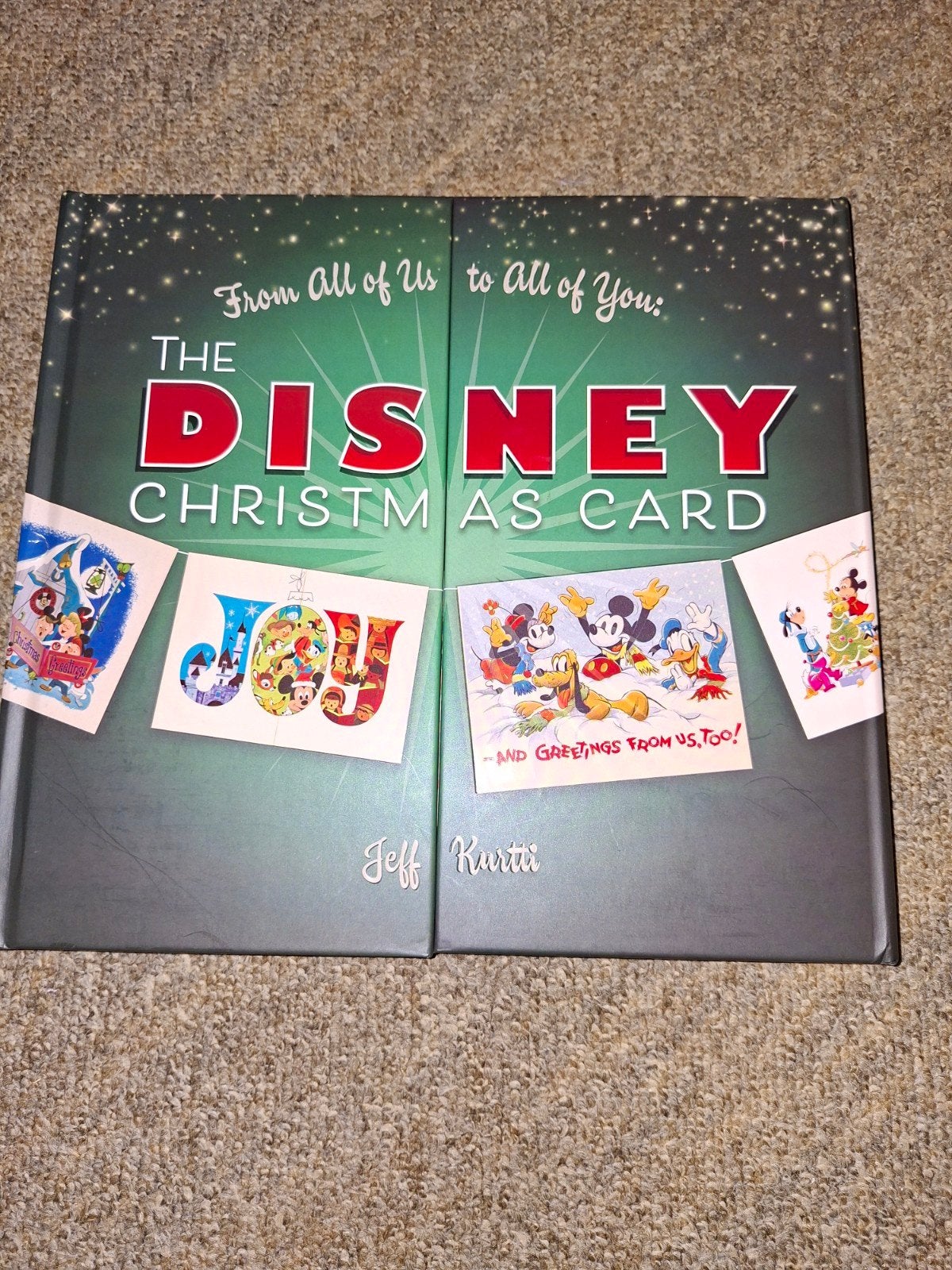 The Disney Christmas Card - Boek, Ophalen of Verzenden, Zo goed als nieuw, Jeff Kurtti, Amerika