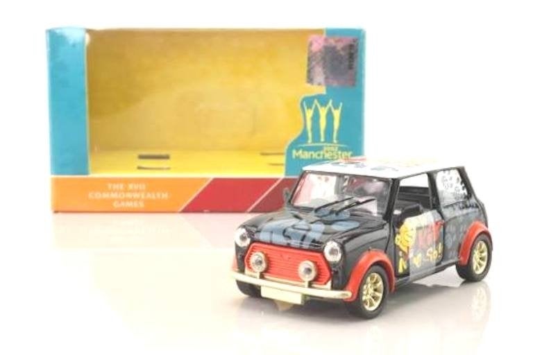 Mini Cooper 2002 Commonwealth games Corgi CC82222., Ophalen of Verzenden, Zo goed als nieuw, Auto