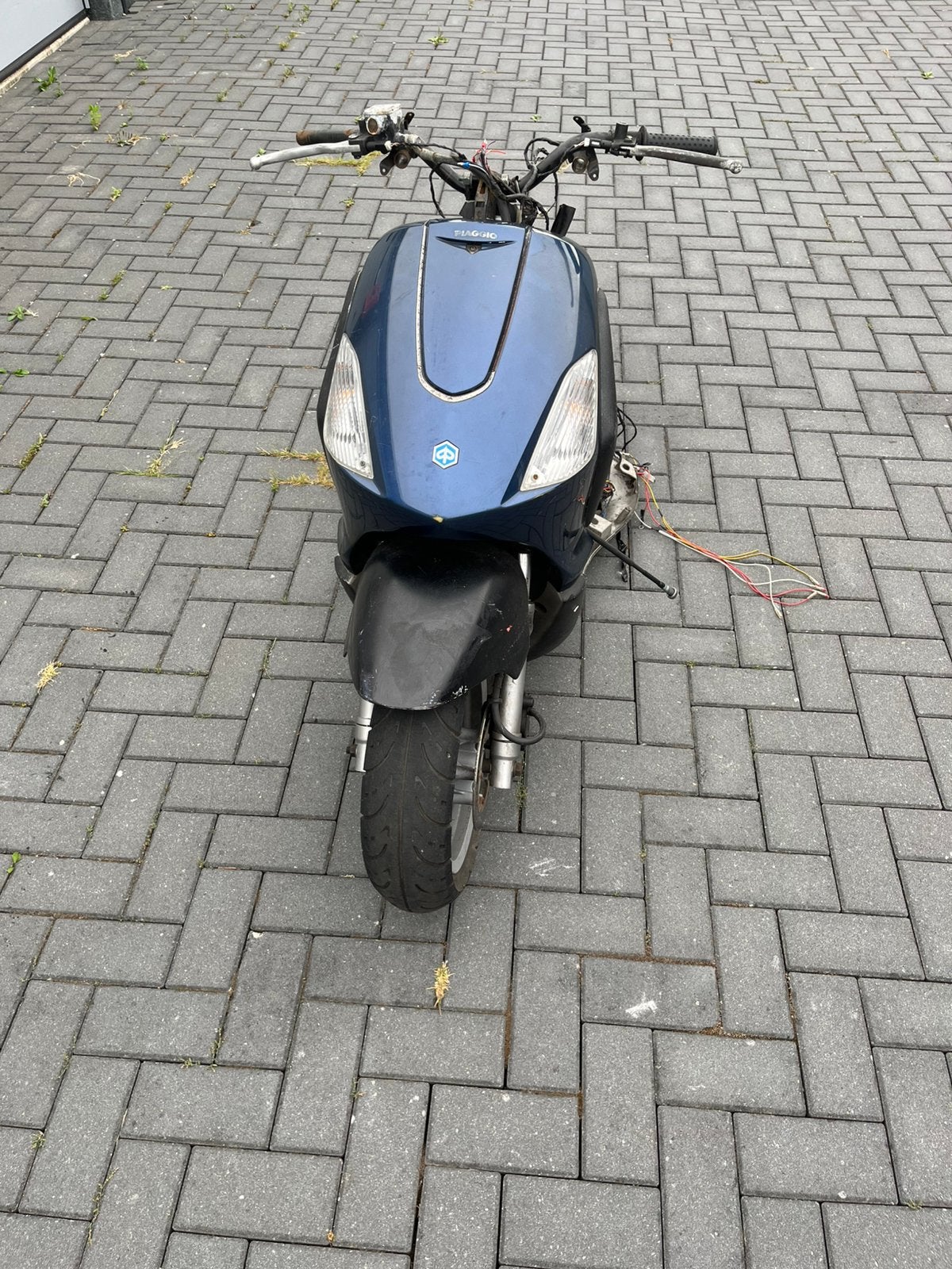 Piaggio fly 2t brom frame+kappen, Ophalen, Zo goed als nieuw, Frame, Piaggio