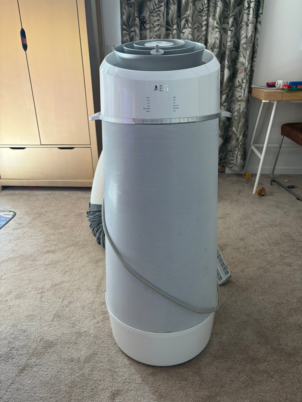 AEG Mobiele Airco PX71-265WT – incl. afvoerslang, Ophalen, Verwarmen, Minder dan 60 m³, Timer