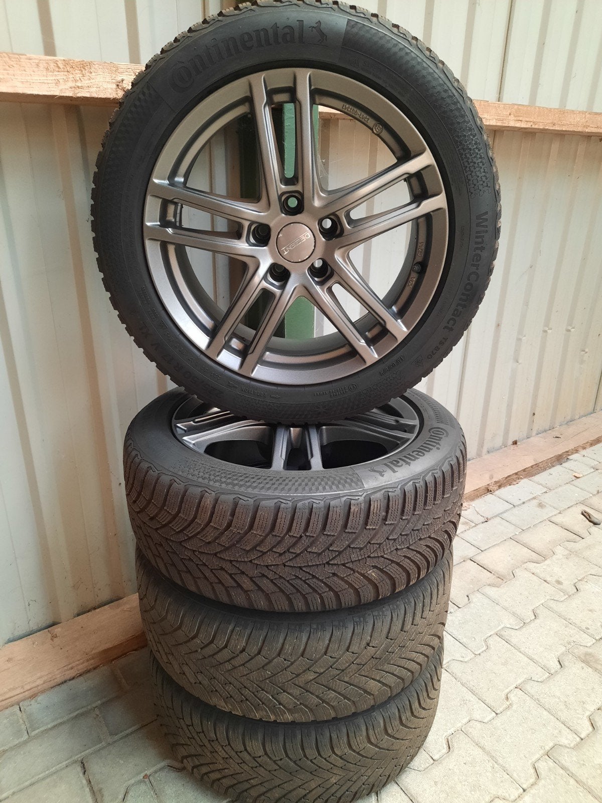17 inch velgen 5×110 DEZENT ALFA ROMEO GIULIA OPEL SAAB 9-3, Auto-onderdelen, Banden en Velgen, Gebruikt, Banden en Velgen, 17 inch