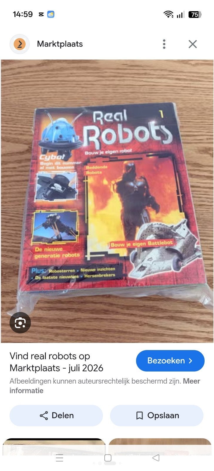Real Robots & I-qbot onderdelen + tijdschriften (Nieuw), Ophalen of Verzenden