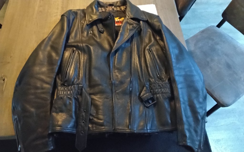 Te koop leren dames motorjas en motorbroek, Overige typen, MQP, Ophalen of Verzenden, Dames